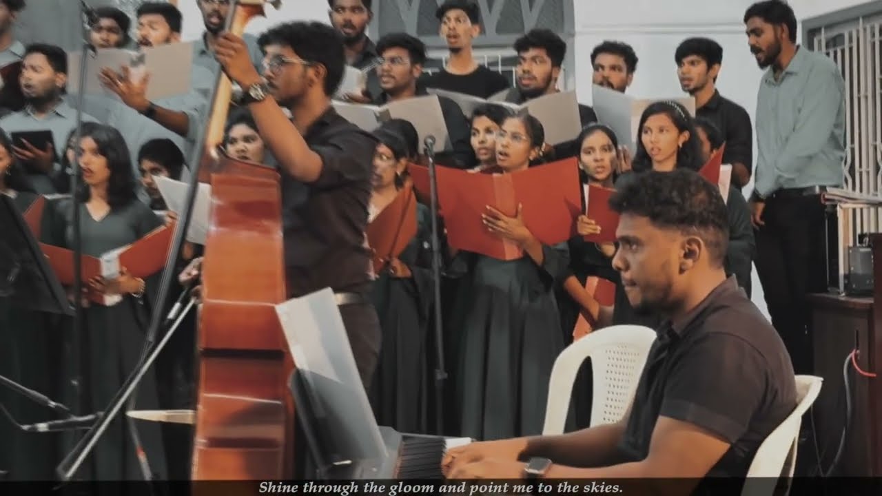 Abide With Me! | Tirunelveli Choral Association X Zion United Chorale |  Live | ￼