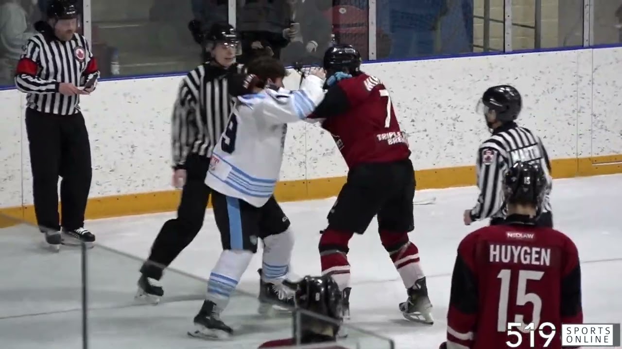 GOJHL - Caledonia Corvairs vs Cambridge RedHawks