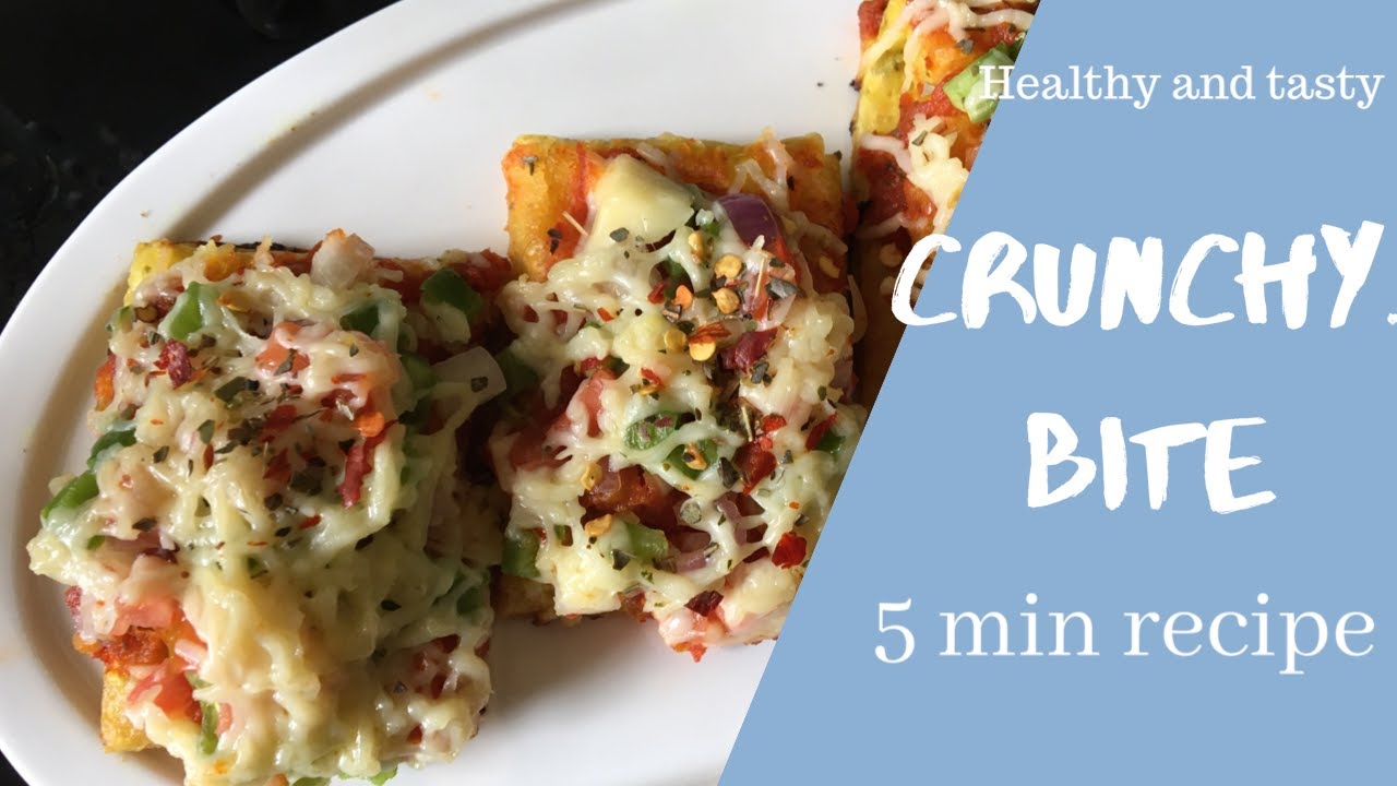 Crunchy Bite |  5 min Recipe |Khari Pizza | Puff Pastry | Recipe in Hindi | Greeny  Recipe |no bake