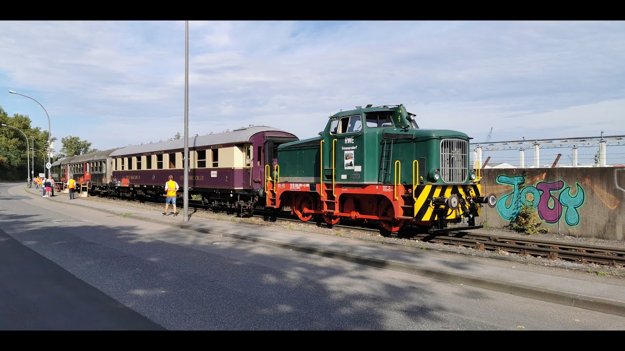 Sonderfahrt vom 7. September 2024 des Rheinischen Industriebahn Museums