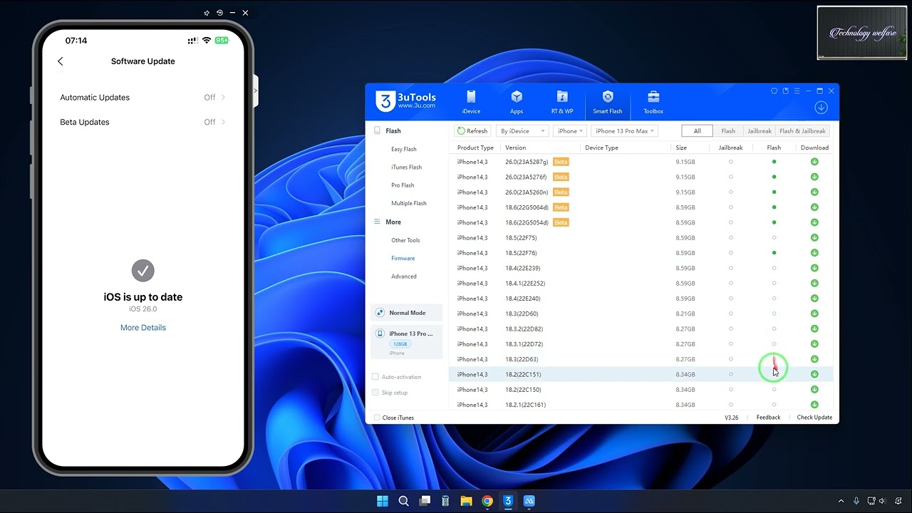Can We Downgrade iOS 16 📉with Unsigned IPSW? - 2025 July | iOS Downgrade with Signed 18.5 To 26.3b