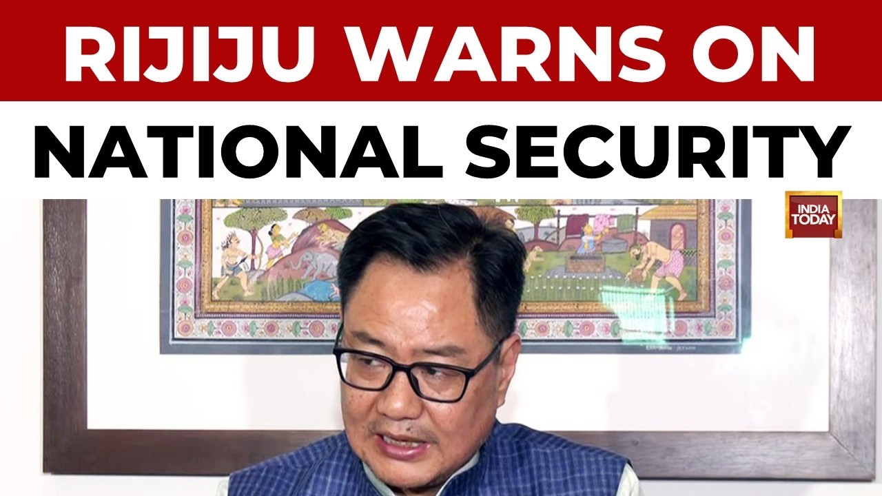 Kiren Rijiju Slams Use of Naravane Book in Parliament | India Today News