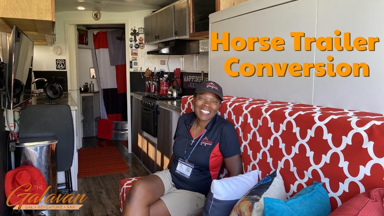 Beautiful Horse Trailer Home on Wheels