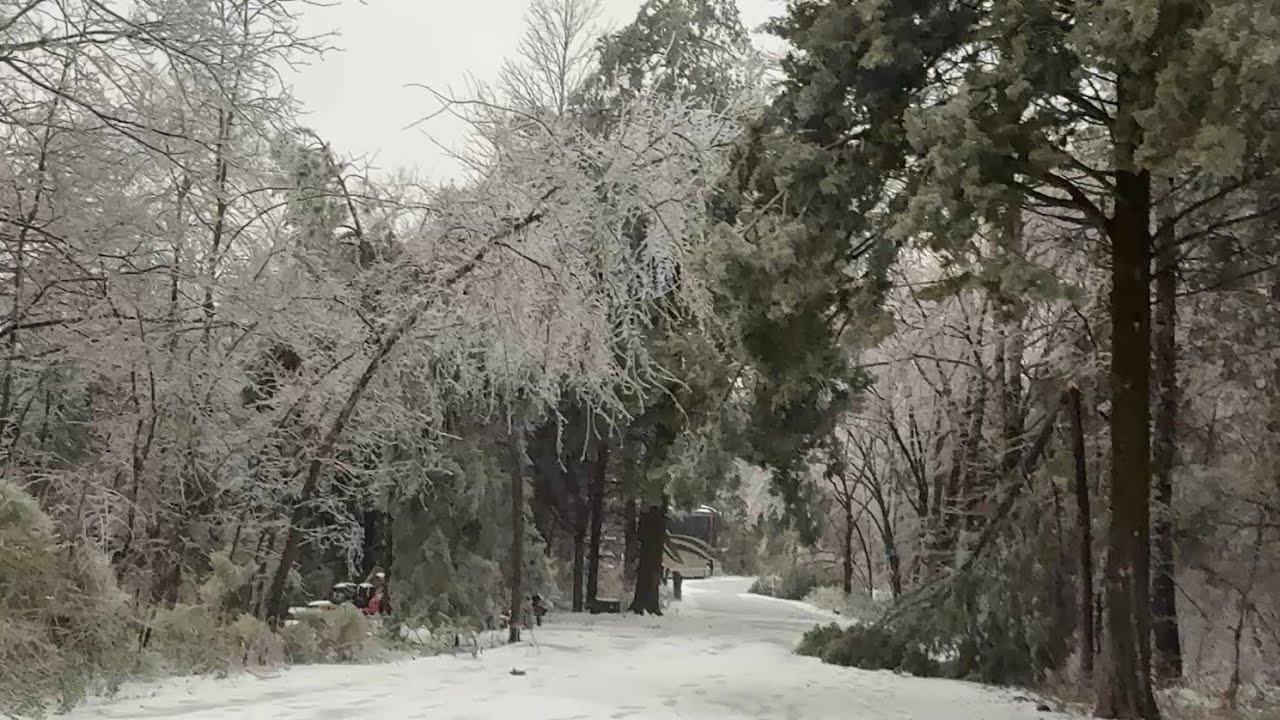 Tennessee Ice Storm Devastation 