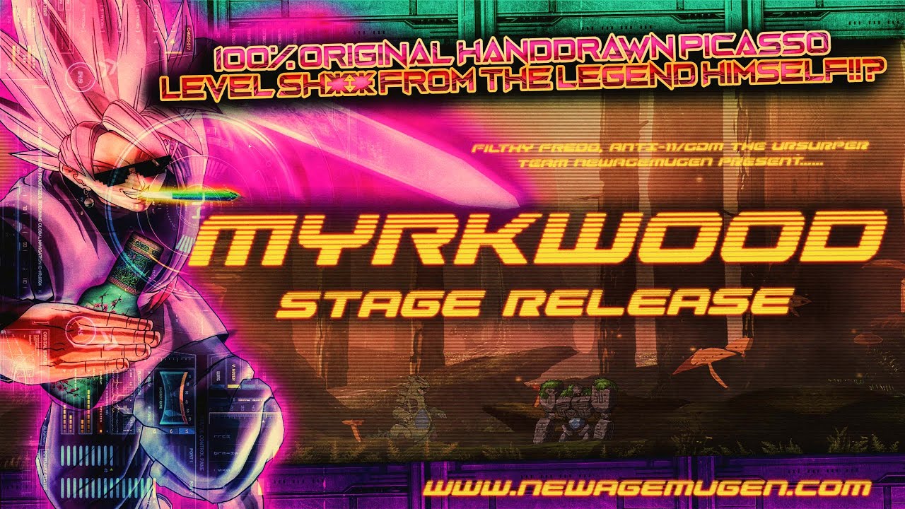 [Mugen 1.1 Stages] MYRKWOOD By Team Newagemugen (FilthyFredo/PhantomD/Anti-11/GDM) [NewagemugenTV]