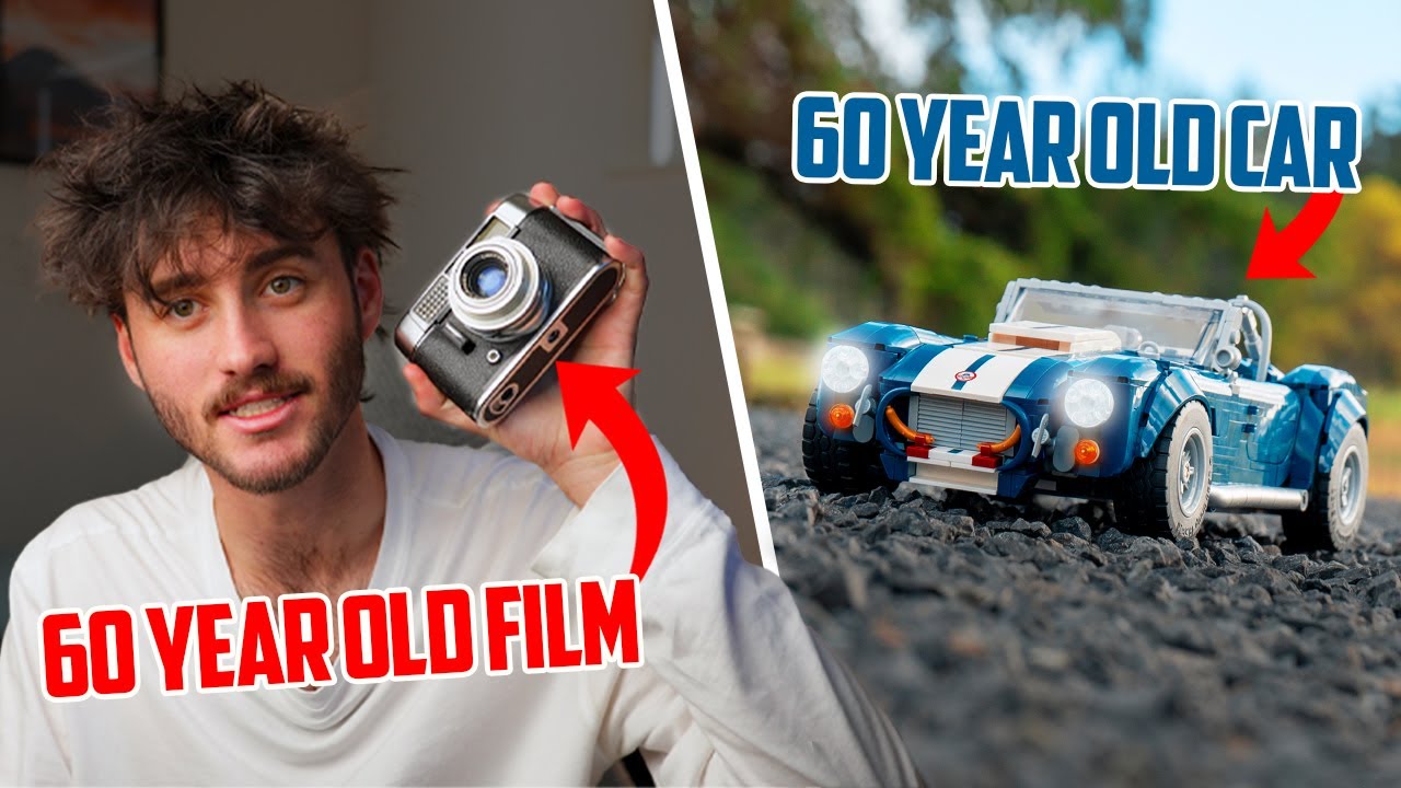 LEGO Car Photography With a 60-Year-Old Film Camera | LEGO Shelby Cobra