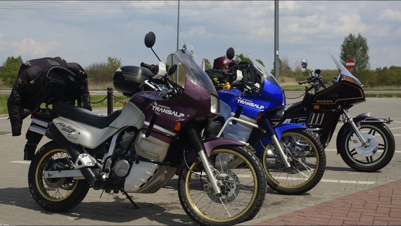 Honda Goldwing 1100 & Honda Transalp 600- Bieszczady Mountain Poland