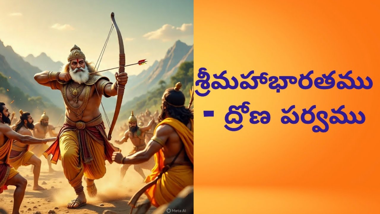 శ్రీమహాభారతము|14.ద్రోణ పర్వము| భాగము-04|అ.014| శ్లో.(001-087)|Dr.N.V.Nagendram