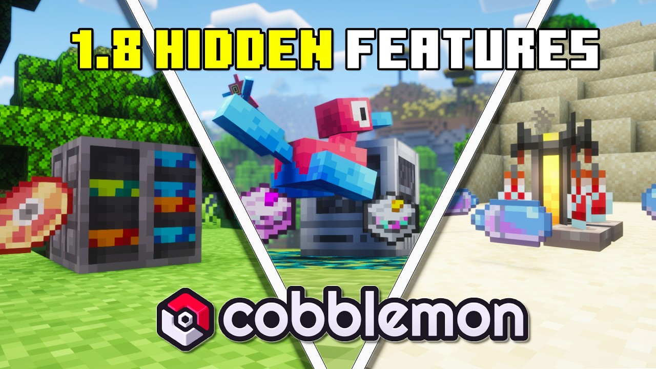 Обновление Cobblemon 1.8: 11 функций, которые меняют всё