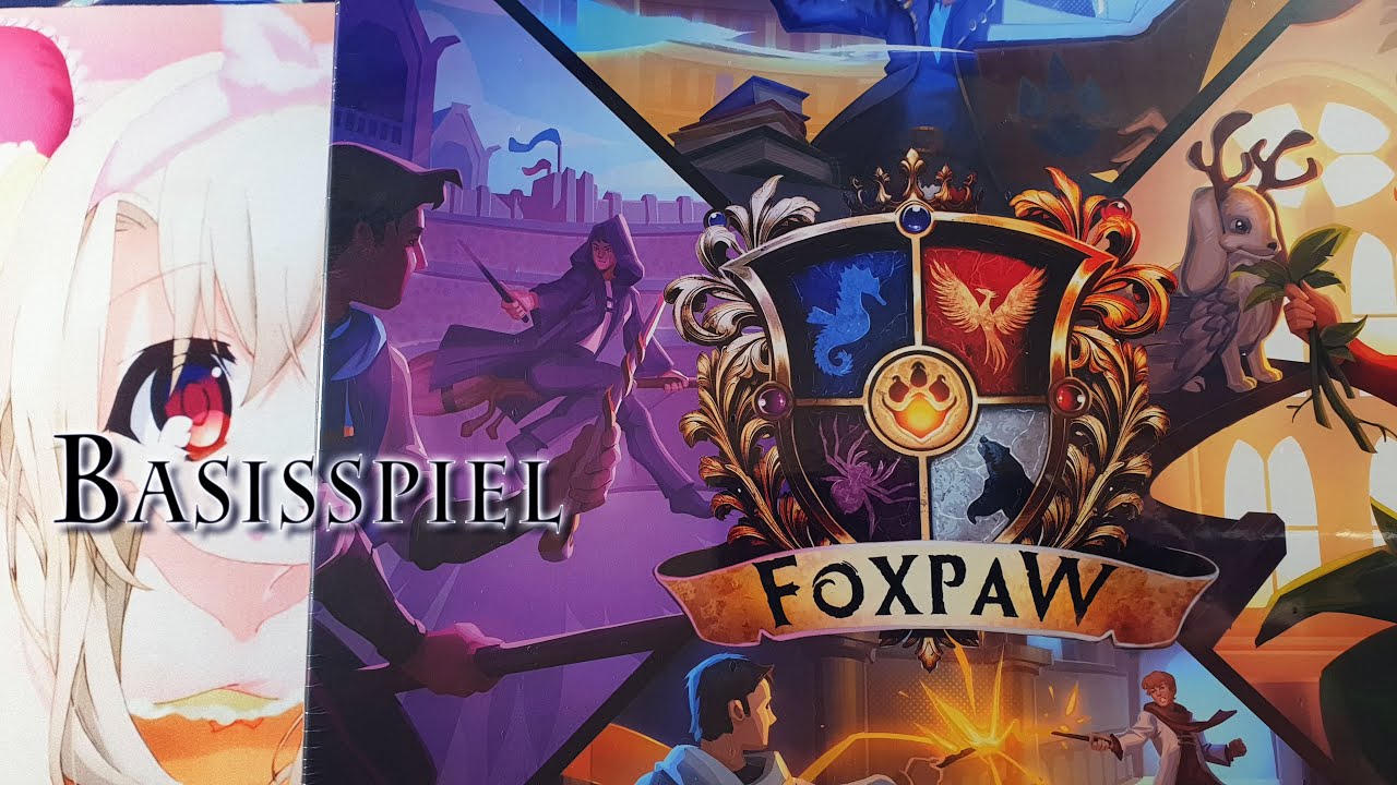 Brettspiel - Foxpaw Basisspiel + Crouwdfund - DoffazukisDeckbauDungeon