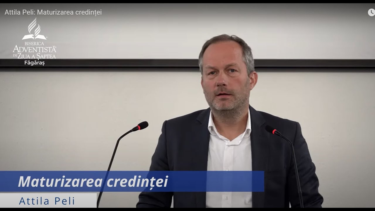 Attila Peli: Maturizarea credinței