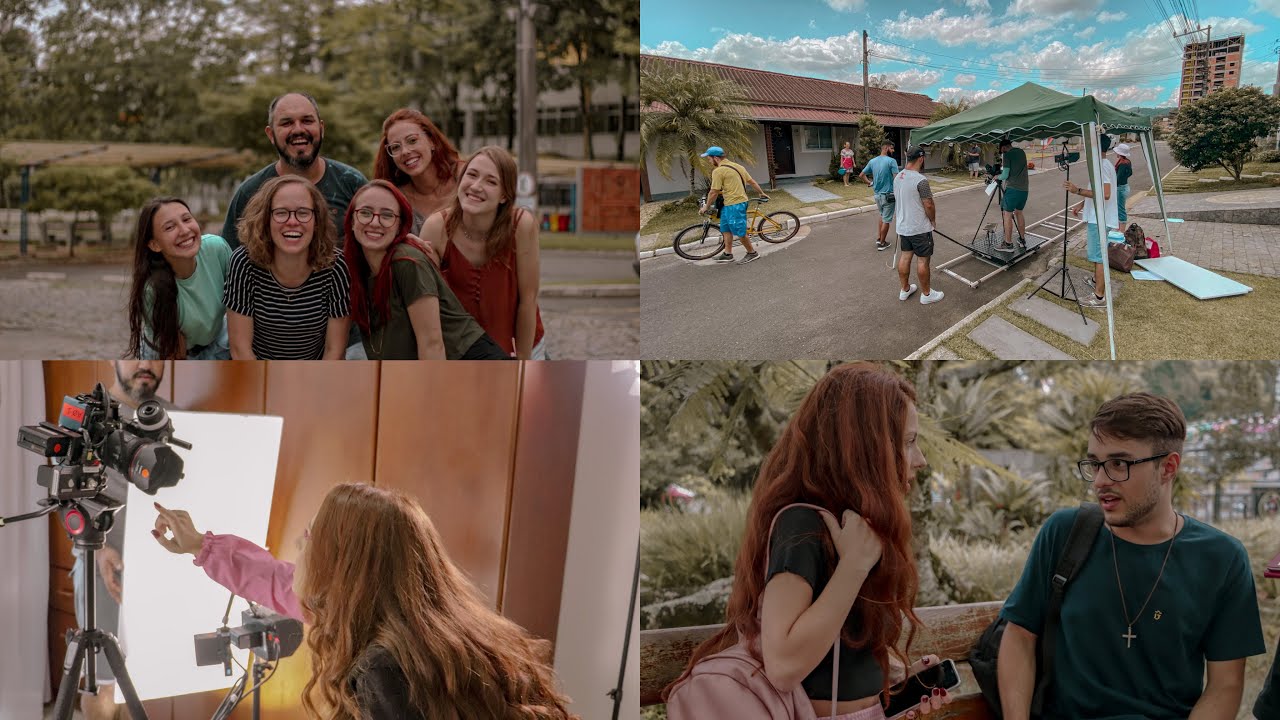 GRAVAMOS UM CURTA E ESTREAMOS NO CINEMA: CONFIRA OS BASTIDORES.