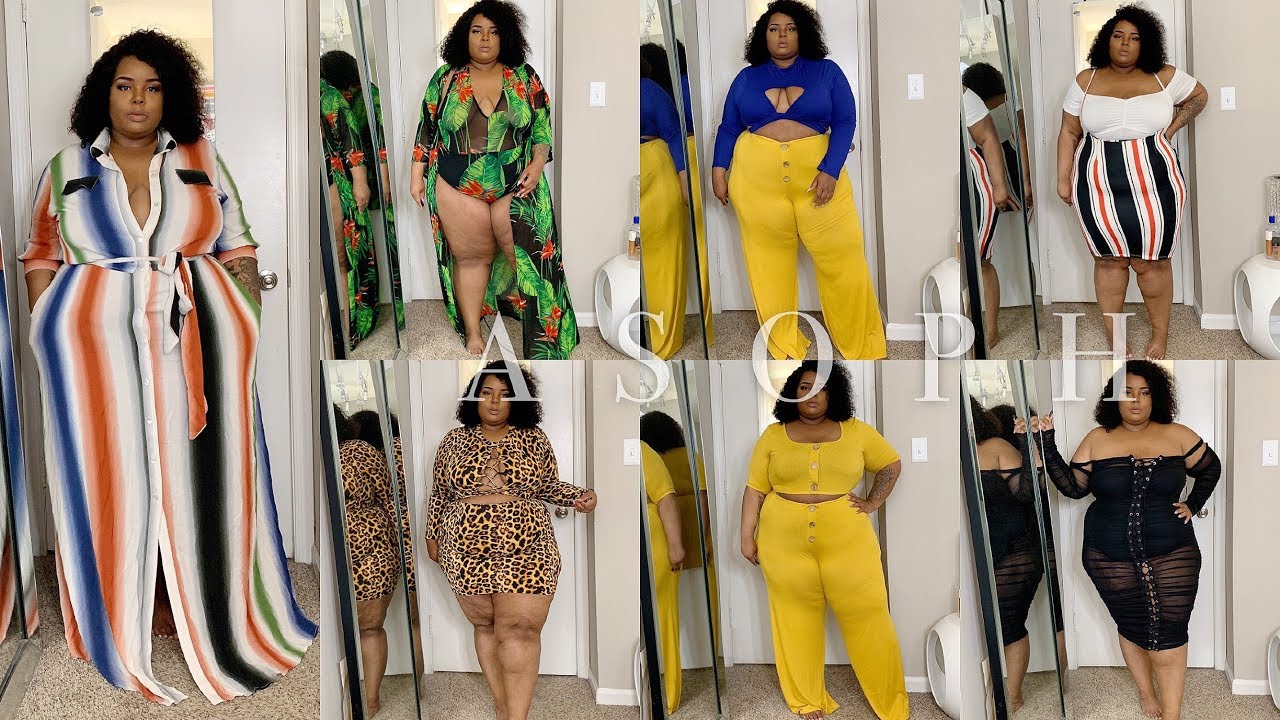 Always! Always! Always A Poppin' Try-On Haul ft. ASOPH | Plus Size - Curve