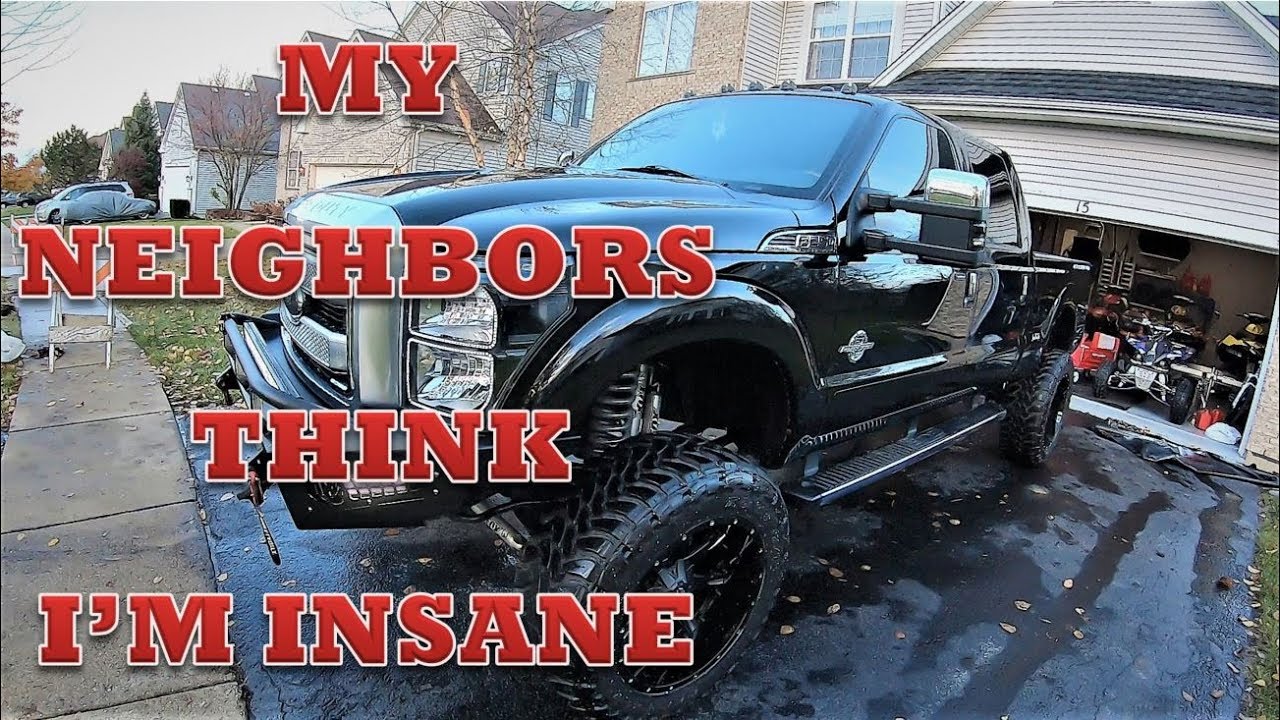 Washing My truck In The Rain With November Glovebox