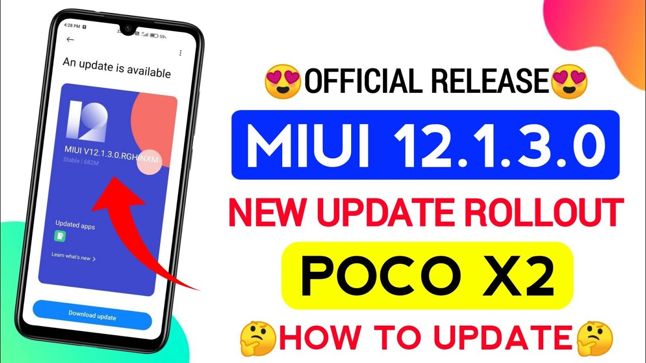 POCO X2 MIUI 12.1.3.0 NEW UPDATE | POCO X2 NEW UPDATE | HOW TO UPDATE??