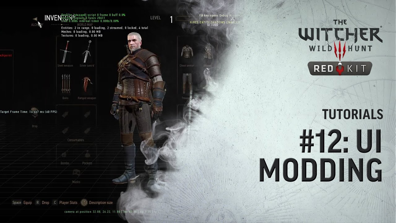 The Witcher 3 REDkit — Tutorial #12: UI Modding