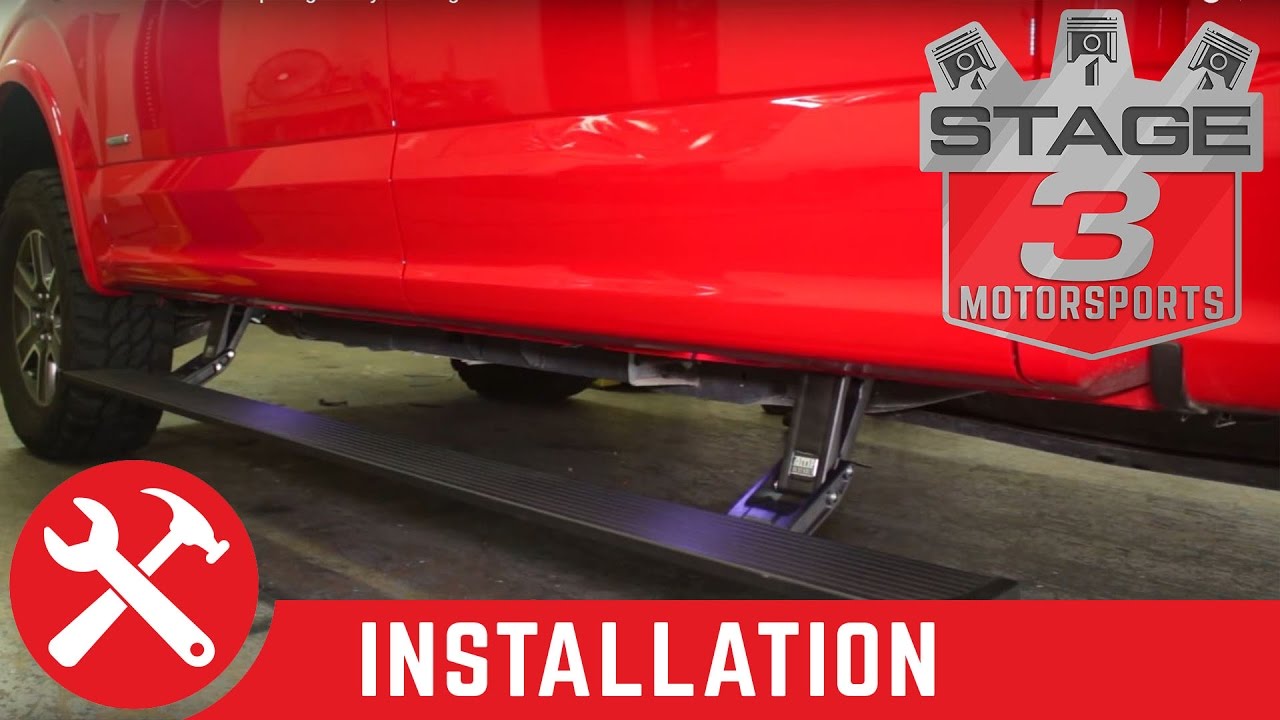 2015-2016 F-150 AMP Research PowerStep Plug N Play Running Boards Install