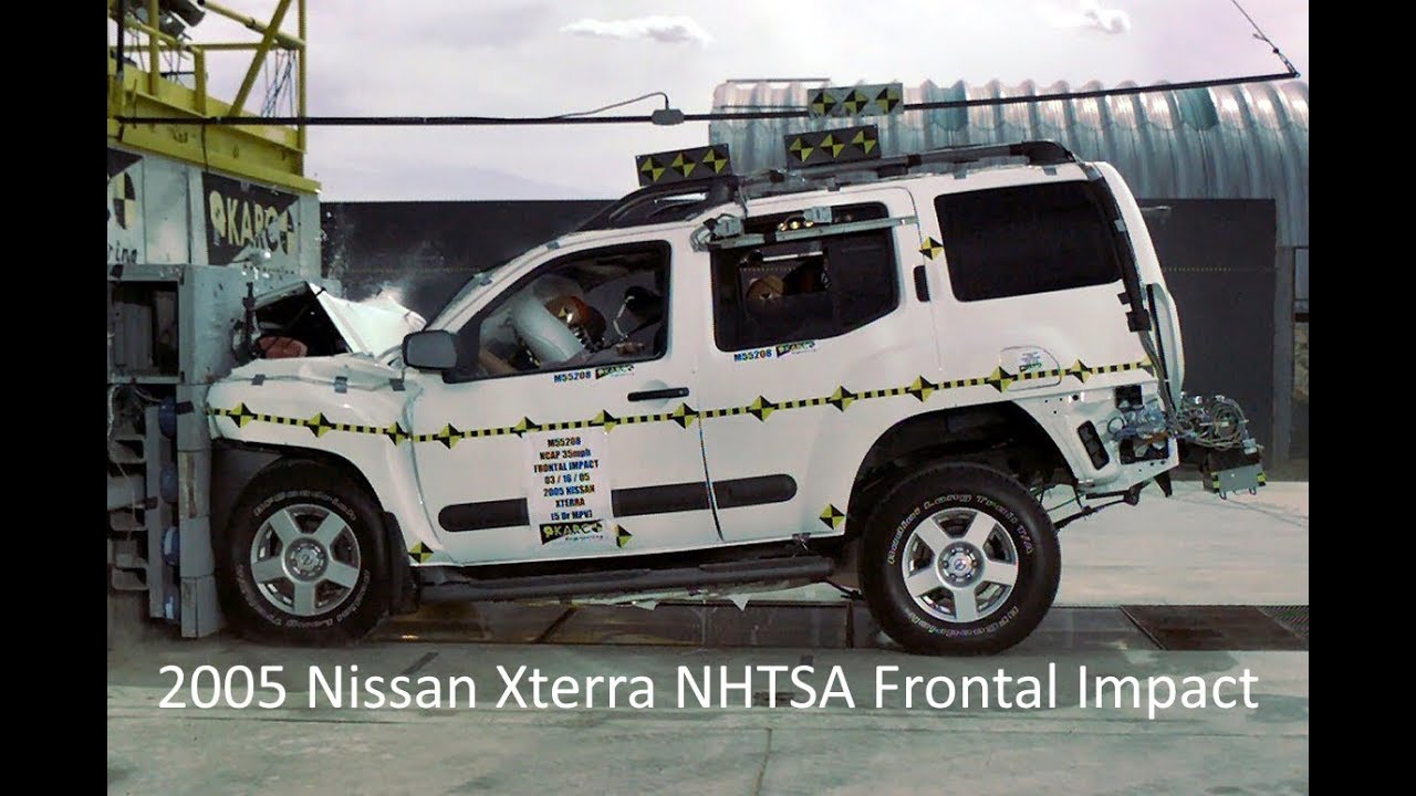 2005-2012 Nissan Xterra NHTSA Frontal Impact