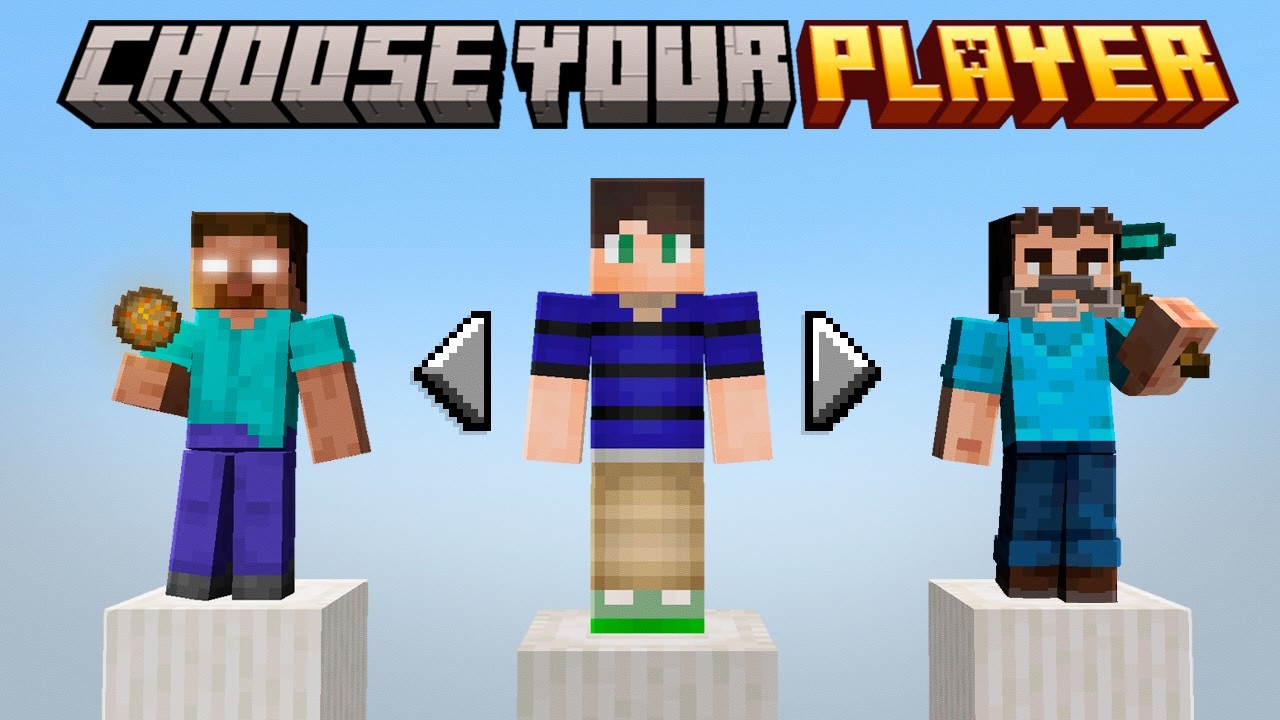 Minecraft Choose Your PLAYER…