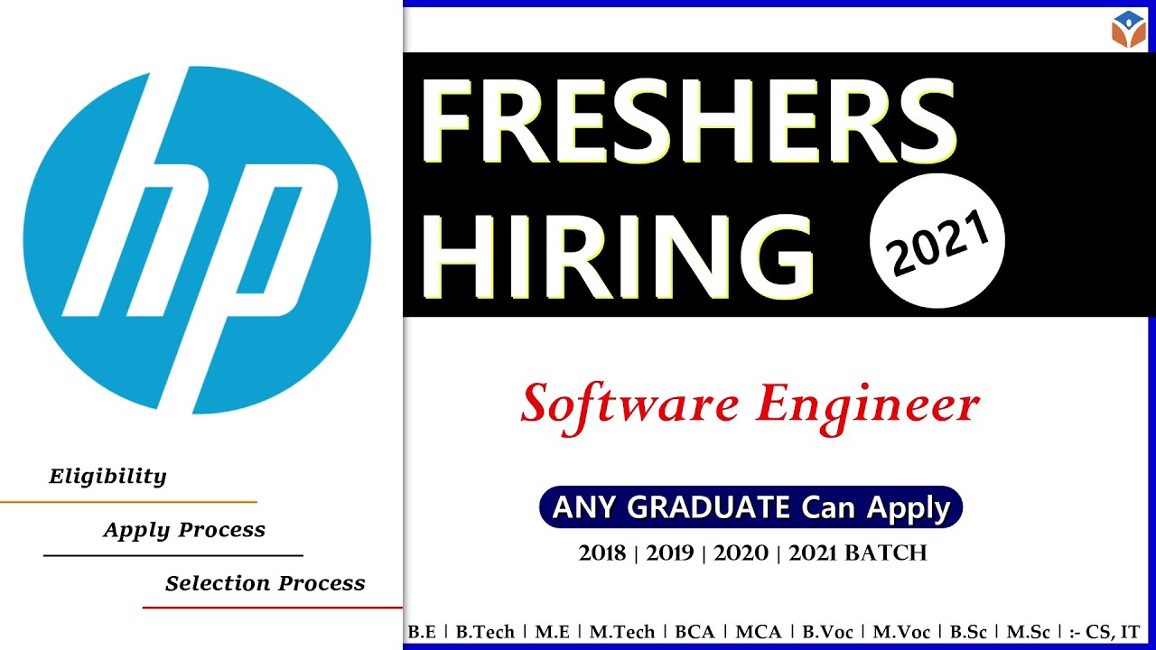 HP Recruitment 2021 | Hewlett packard recruitment 2021 | Jobs For Freshers | Vamm Academy