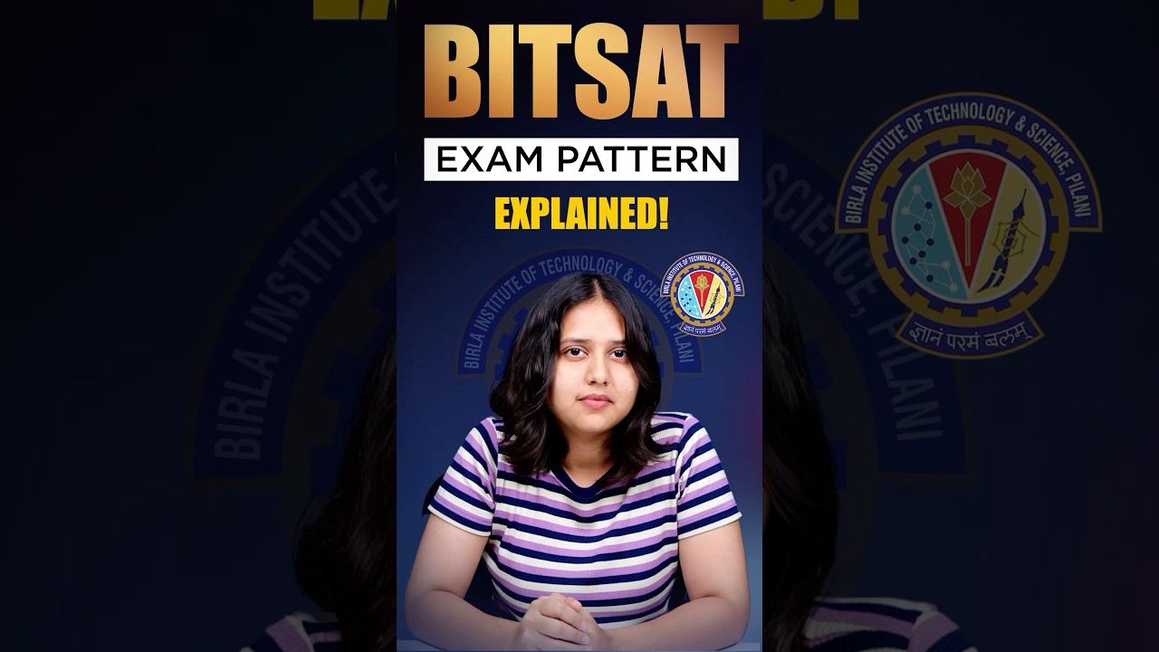 BITSAT Exam Pattern Explained | BITSAT Exam Details For 2025 | Intellipaat #shorts #BITSAT