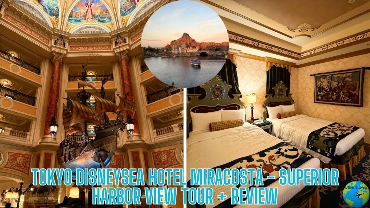 Tokyo DisneySea MiraCosta Hotel Tour + Review - Porto Paradiso Superior Room Harbor View
