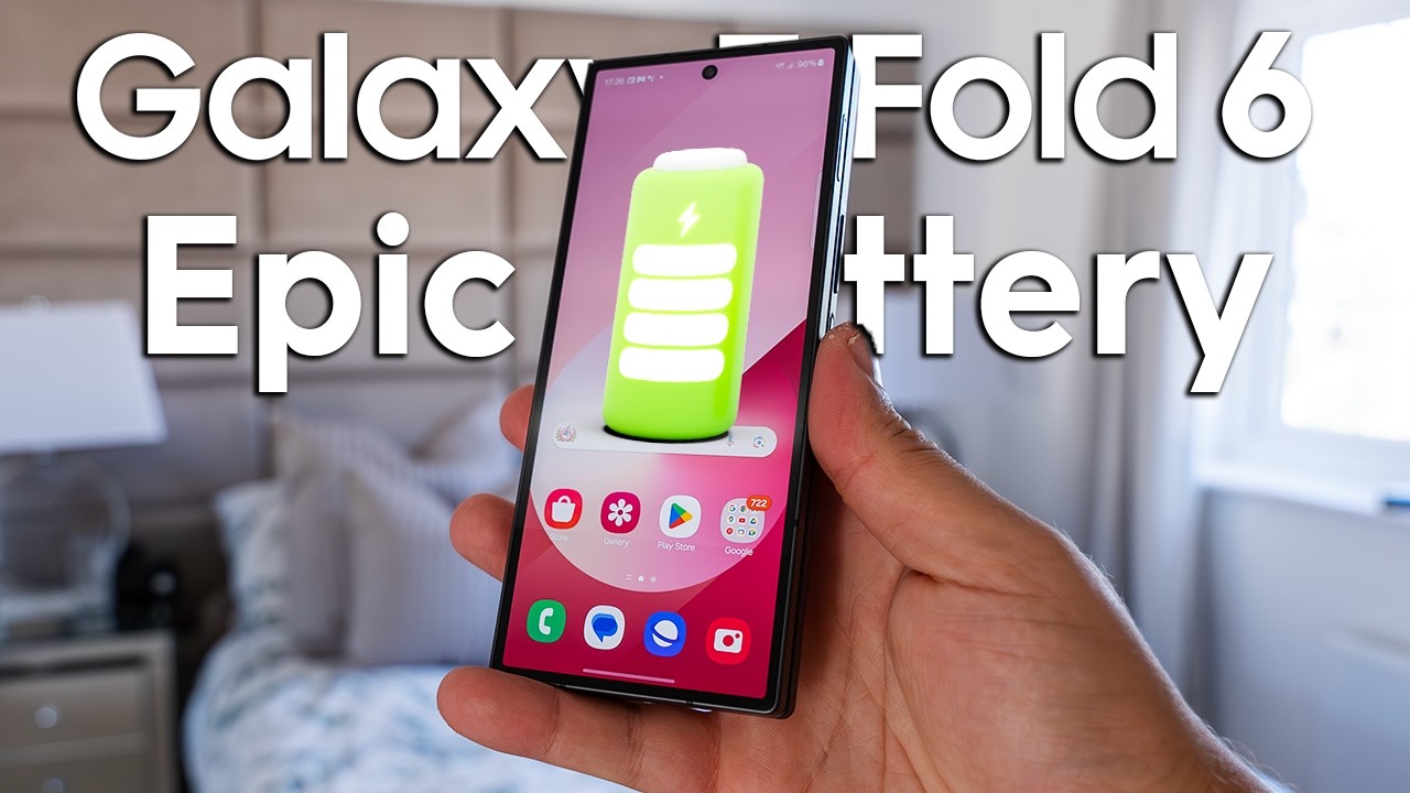 Улучшите аккумулятор Galaxy Z Fold 6 — необходимо изменить настройки!