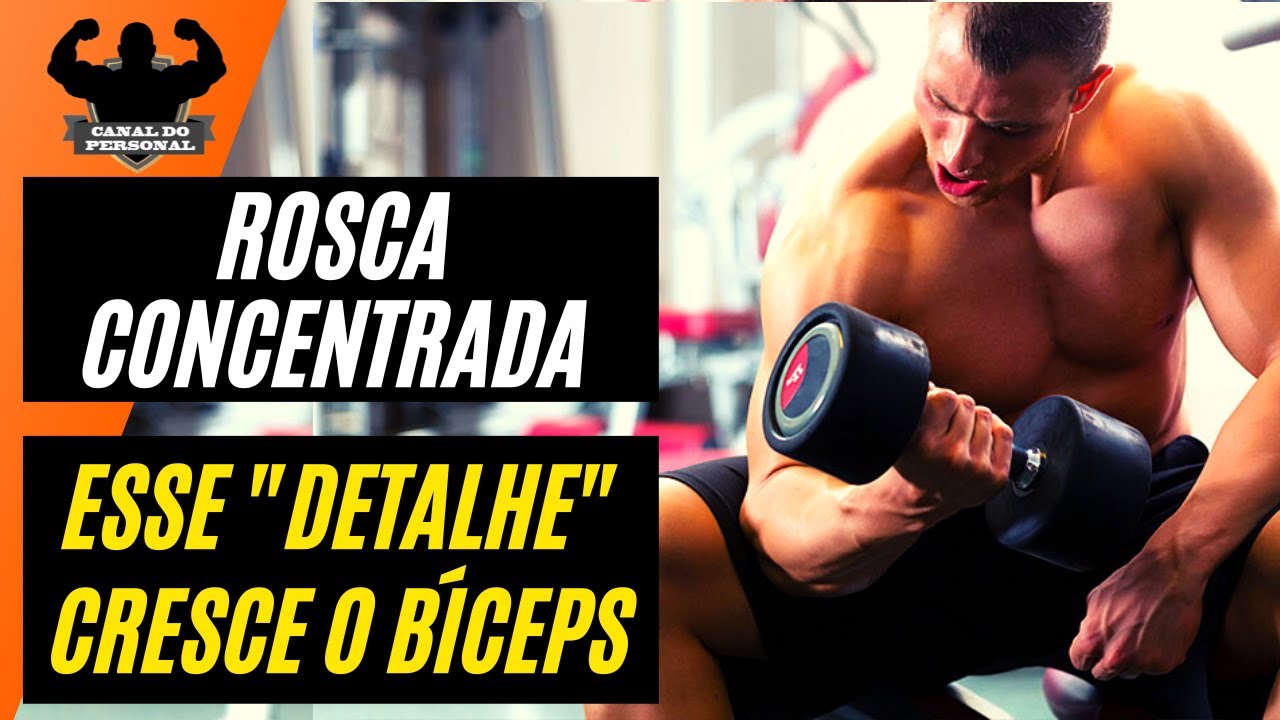 Rosca concentrada com halter sentado e em pé  - Dica do Personal - Canal do Personal