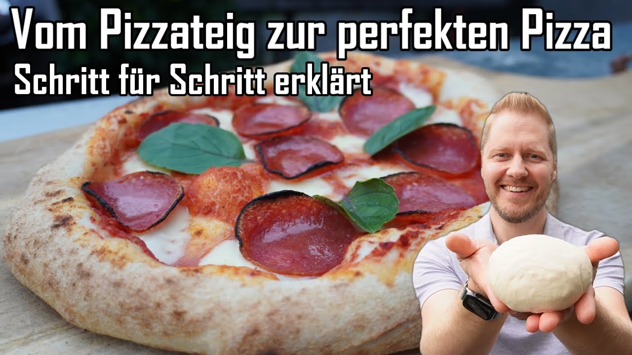 Vom Pizzateig zur perfekten Pizza - Schritt für Schritt erklärt