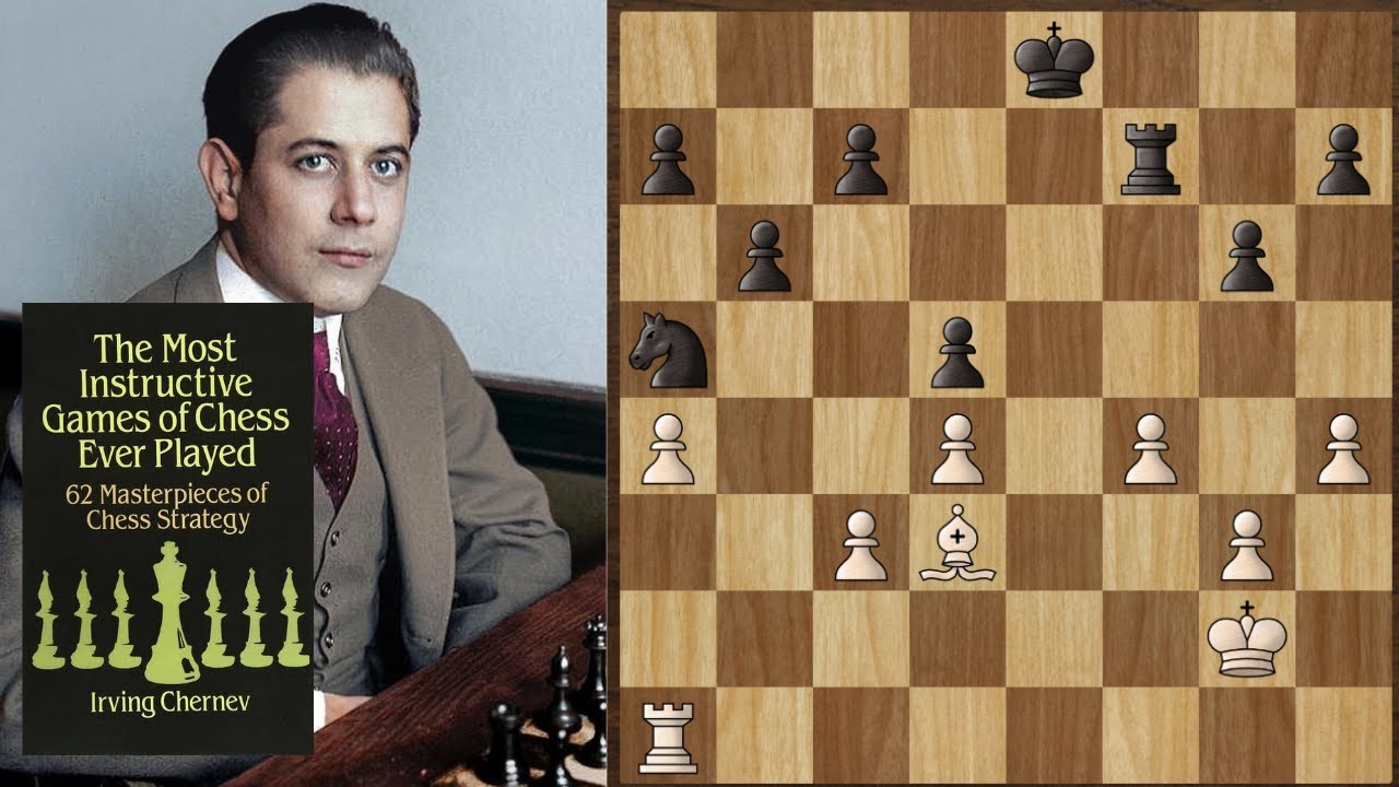 Capablanca’s Endgame Technique | Instructive Chess Game