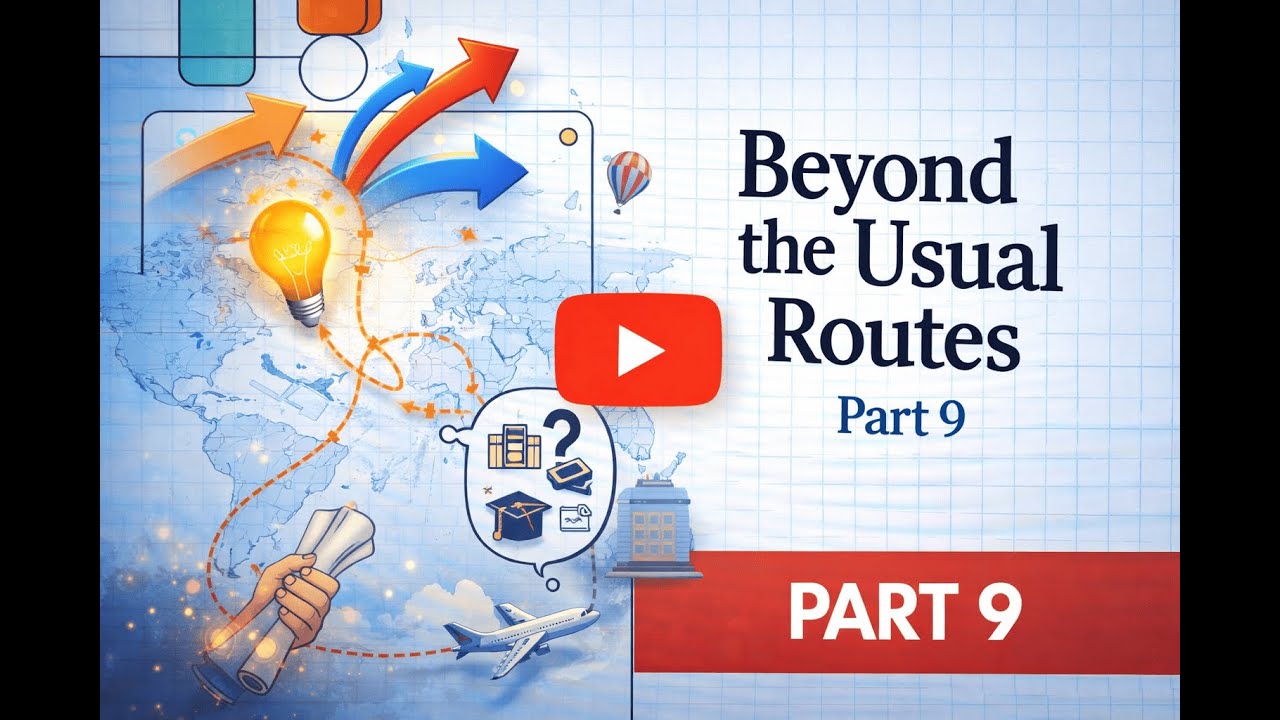 Beyond the Usual Routes   Part 9