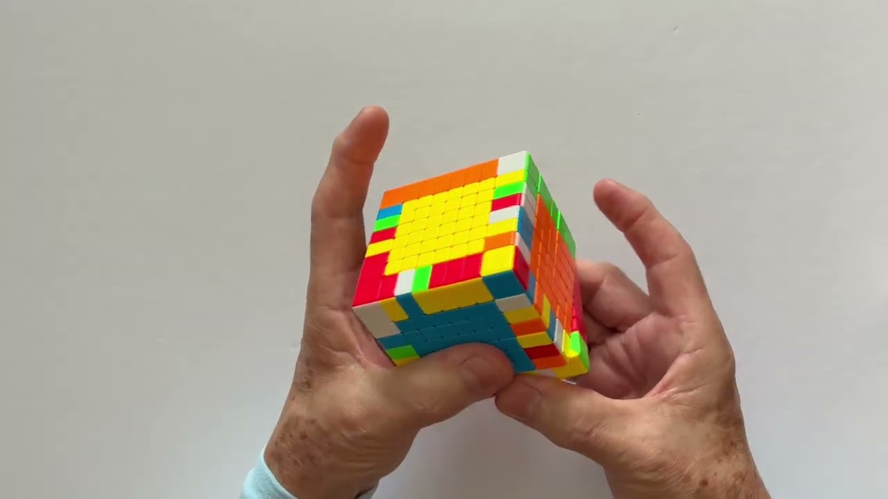 Cubo Rubik’s 8x8 hacer Aristas 