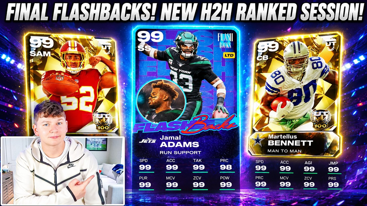 ПОСЛЕДНИЕ ФЛЭШБЭКИ В MADDEN 26! НОВЫЙ РЕЙТИНГОВЫЙ H2H! CB МАРТЕЛЛУС И МНОГОЕ ДРУГОЕ!