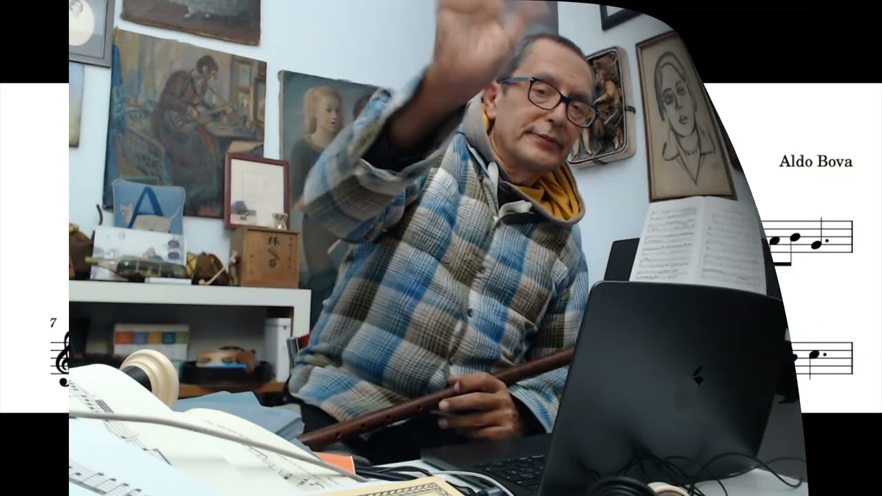 A Bova, Lupus lupo homo non est, for renaissance tenor flute