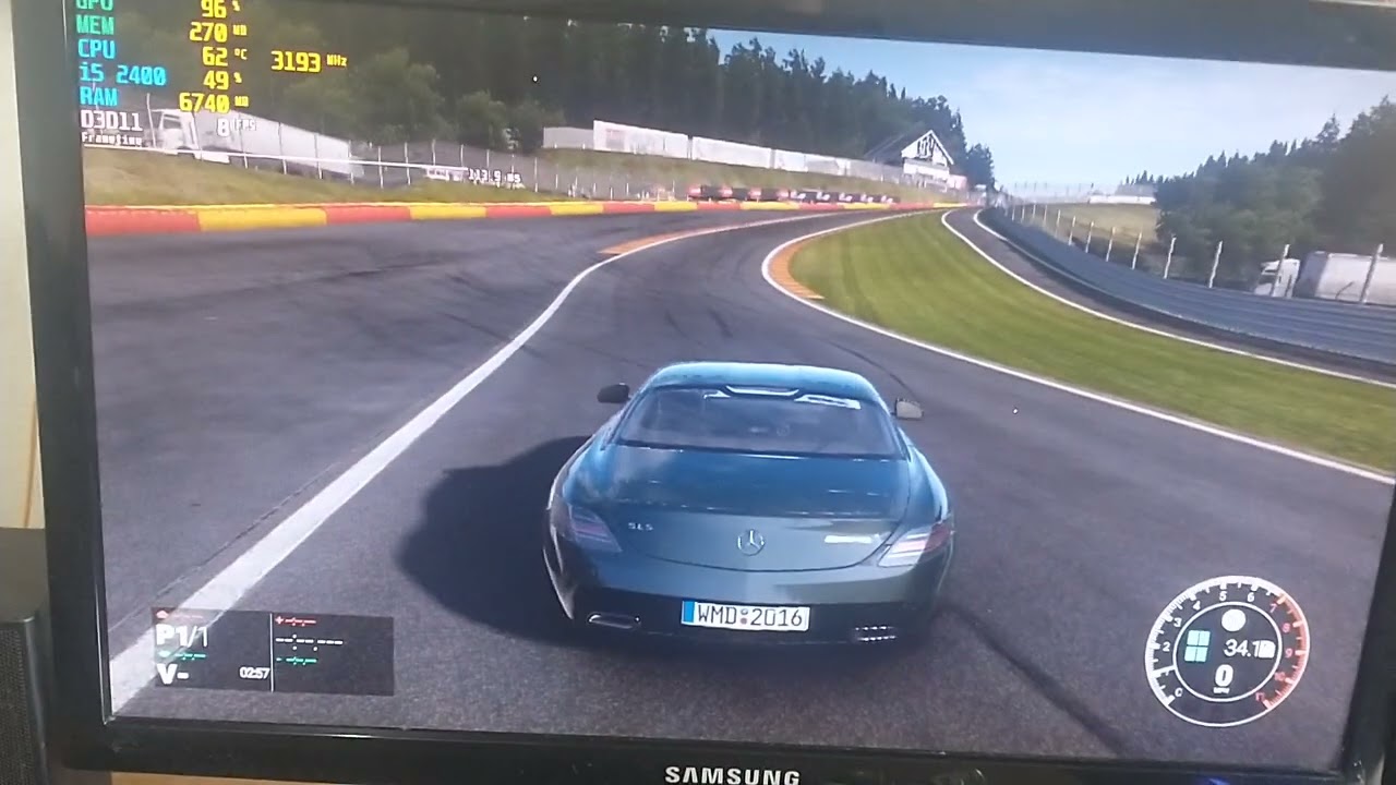 IMPOSSIVEL! rodei PROJECT CARS NO I5 2400 sem placa de video confira!