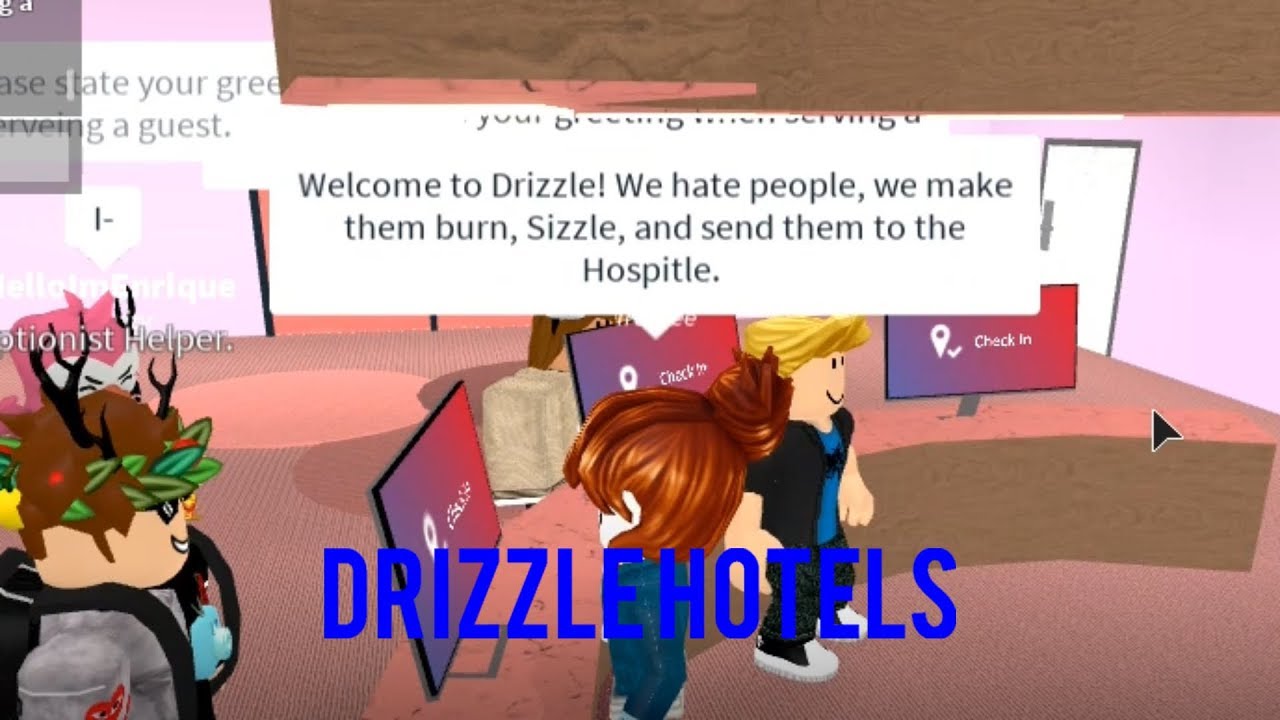 ТРОЛЛИНГ В ОТЕЛЯХ DRIZZLE НА ROBLOX