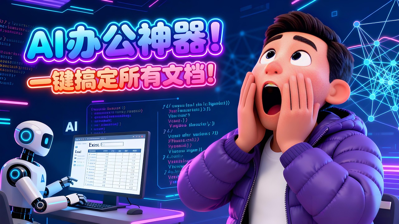 AI办公神器！一句话搞定所有文档！#ai