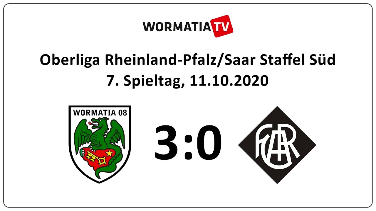 Spielbericht Wormatia Worms - Arminia Ludwigshafen 3:0 (11.10.2020)