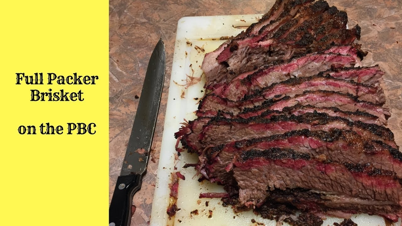 Full Packer Brisket on the Pit Barrel Cooker