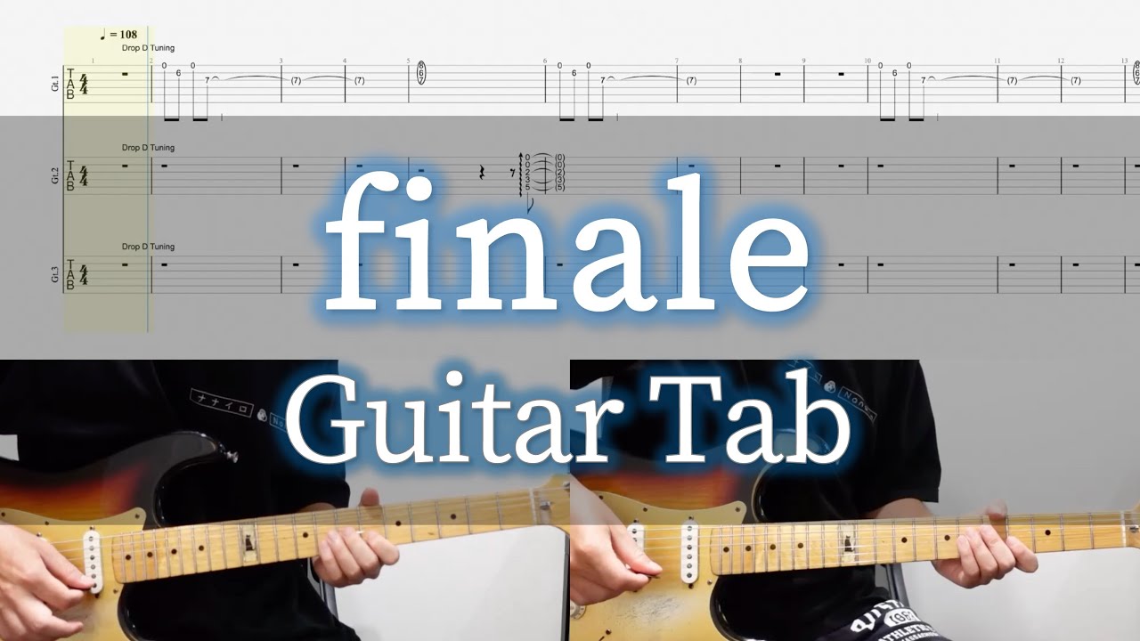 finale - L'Arc〜en〜Ciel / Guitar Tab