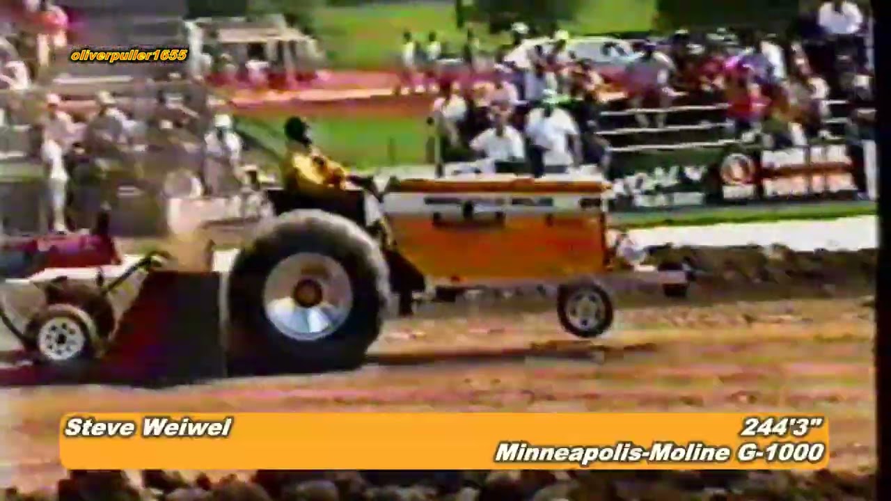 1990 Show-Me Showdown NTPA Grand National 5500# Super Stock Tractor Pull