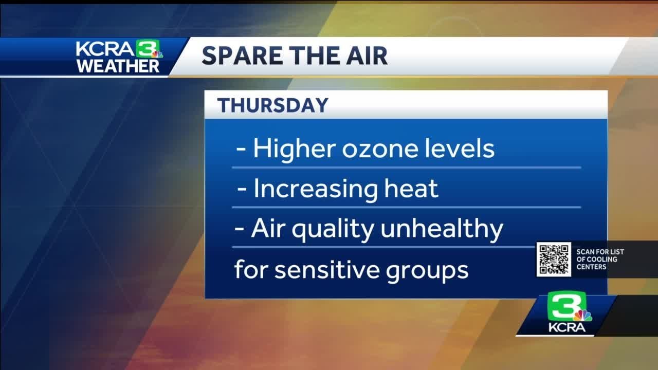 Heather Waldman explains Spare the Air day issued for Thursday