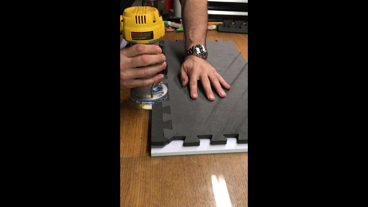 Cosplay foam beveling