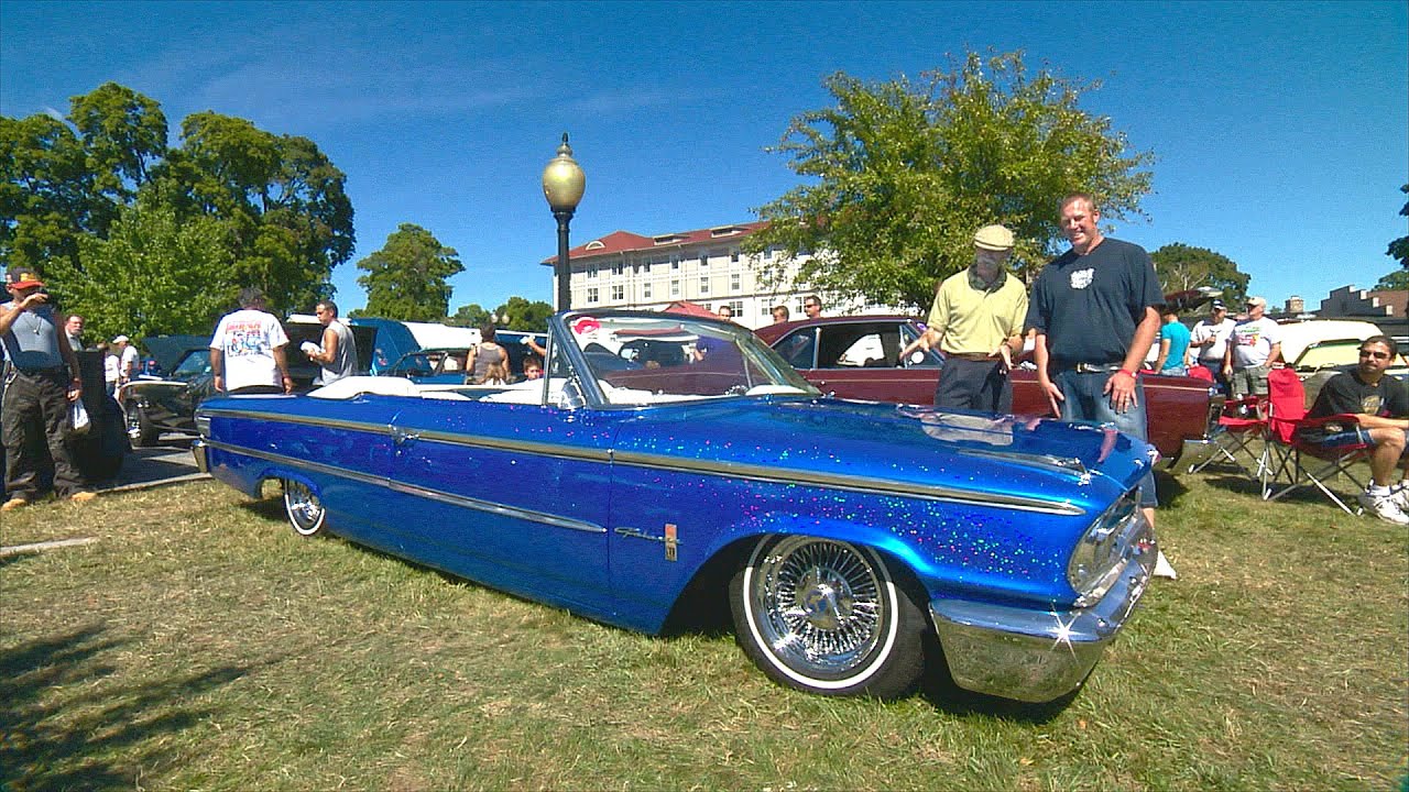 1963 Ford Galaxie Rainbow Flake Lowrider