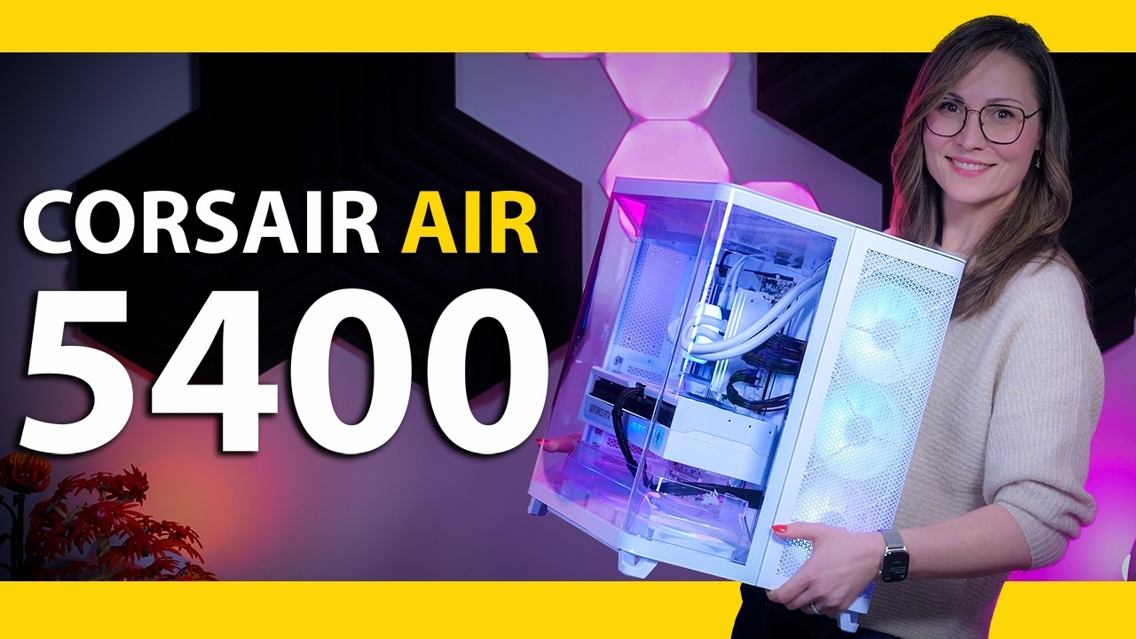 Корпус с тремя отделениями? — Обзор Corsair Air 5400