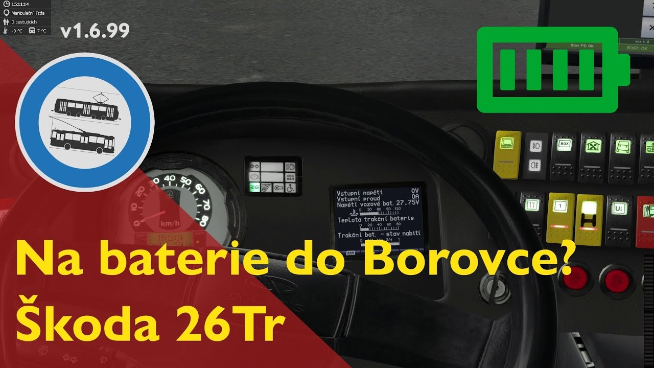 Na baterie do Borovce? - Simt MHD