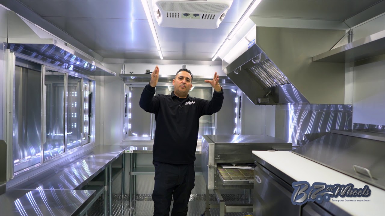 Custom Build Pizza Concession Trailer