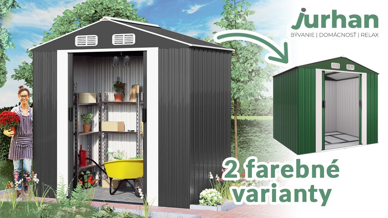 Záhradný domček na náradie veľkosť XXL | Jurhan