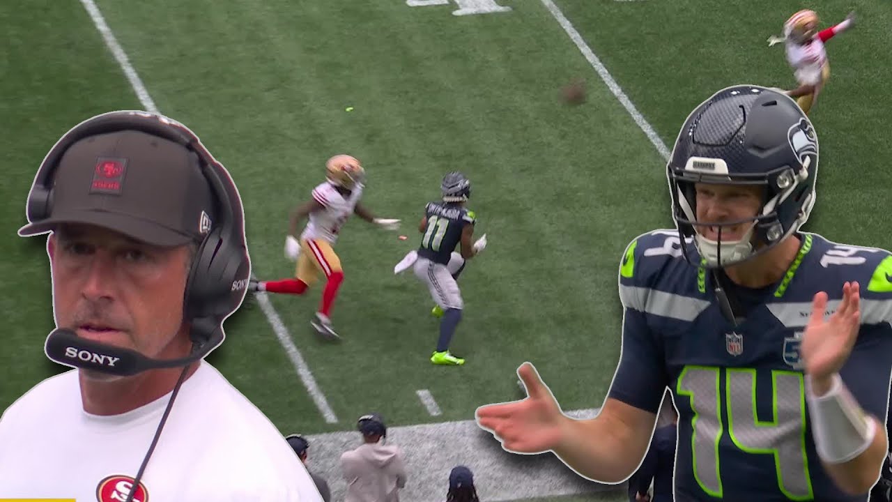 CRAZY finish to a week 1 NFC west showdown in Seattle! | 49ers vs Seahawks