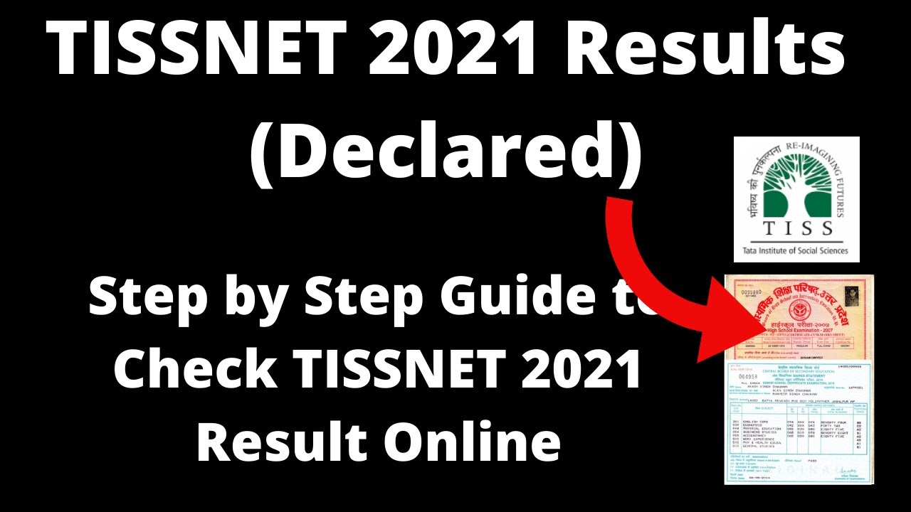 TISSNET 2021 Results (Declared) -How to Check Tata Institute of Social Science Score Card Online PDF